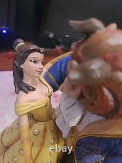 Jim Shore Enesco Disney Beauty And The Beast Moonlight Waltz Figurine #4049619