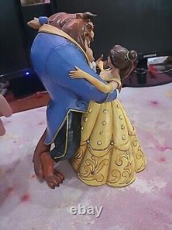 Jim Shore Enesco Disney Beauty And The Beast Moonlight Waltz Figurine #4049619