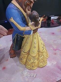 Jim Shore Enesco Disney Beauty And The Beast Moonlight Waltz Figurine #4049619