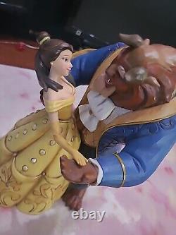 Jim Shore Enesco Disney Beauty And The Beast Moonlight Waltz Figurine #4049619