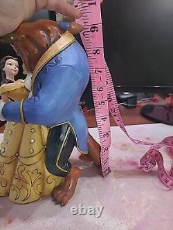 Jim Shore Enesco Disney Beauty And The Beast Moonlight Waltz Figurine #4049619