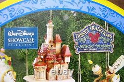 Jim Shore Walt Disney Showcase Beauty and the Beast Holiday Ornament Set