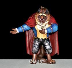 Jim Shore Walt Disney Traditions BEAST Beauty & The Beast Christmas Ornament EXC