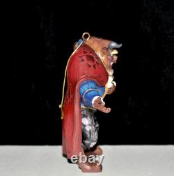 Jim Shore Walt Disney Traditions BEAST Beauty & The Beast Christmas Ornament EXC