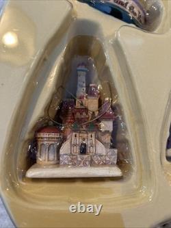 Jim Shore Walt Disney Traditions Holiday Ornament Set Beauty And The Beast