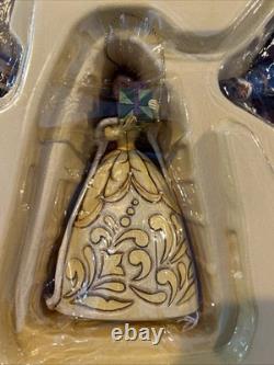 Jim Shore Walt Disney Traditions Holiday Ornament Set Beauty And The Beast