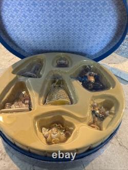 Jim Shore Walt Disney Traditions Holiday Ornament Set Beauty And The Beast