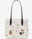 Kate Spade New York x Disney Beauty and the Beast Reversible Tote with Zip Pouch