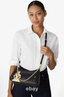 Kate Spade X Disney Beauty And The Beast Leather Convertible Crossbody Bag KE571
