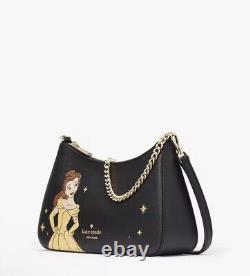Kate Spade X Disney Beauty And The Beast Leather Convertible Crossbody Bag KE571