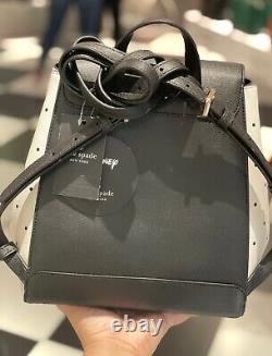 Kate Spade X Disney Beauty and the Beast Medium Leather Flap Backpack Bag