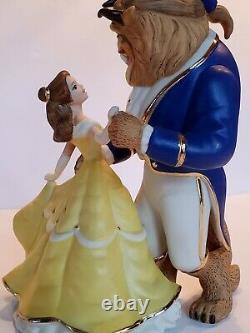 LENOX Disney Beauty & Beast Belle Dances with Beast Figurine NEW IN BOX