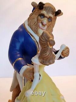 LENOX Disney Beauty & Beast Belle Dances with Beast Figurine NEW IN BOX