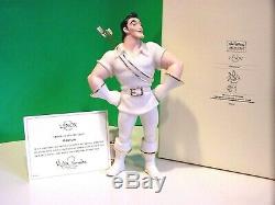 LENOX GASTON BEAUTY and the BEAST Disney sculpture NEW in BOX with COA
