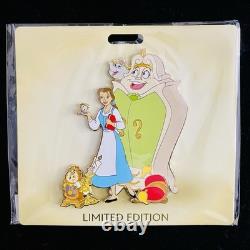 LE 400 WDI MOG Belle Beauty & Beast Squad Goals Destination D23 Disney Pin 2025