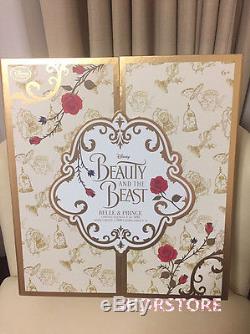 LE 500 DOLL LIMITED EDITION BEAUTY AND THE BEAST platinum BELLE DISNEY STORE NEW