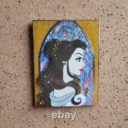 LE Platinum Belle Profile Pin Disney Princess Beauty & Beast DesignsByGenn