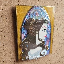 LE Platinum Belle Profile Pin Disney Princess Beauty & Beast DesignsByGenn