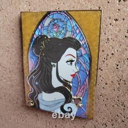 LE Platinum Belle Profile Pin Disney Princess Beauty & Beast DesignsByGenn