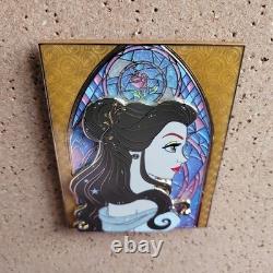 LE Platinum Belle Profile Pin Disney Princess Beauty & Beast DesignsByGenn