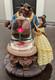 Large Rare Disney Store Beauty And The Beast Rose Snow Globe Musical LIGHTS UP