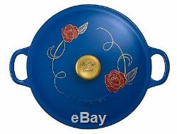 Le Creuset Beauty and the Beast Soup Pot Limited Edition-Disney- BRAND NEW