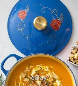 Le Creuset Beauty and the Beast Soup Pot Limited Edition Disney BRAND NEW