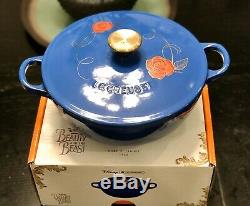 Le Creuset X Disney Beauty and the Beast Soup Pot Limited Edition BRAND NEW
