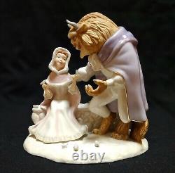Lenox BEAUTY and the BEAST Love's First Touch Porcelain Figure Disney Showcase