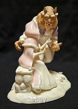 Lenox BEAUTY and the BEAST Love's First Touch Porcelain Figure Disney Showcase