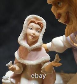 Lenox BEAUTY and the BEAST Love's First Touch Porcelain Figure Disney Showcase