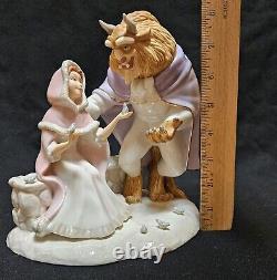 Lenox BEAUTY and the BEAST Love's First Touch Porcelain Figure Disney Showcase