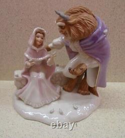 Lenox Belle Beauty and Beast Loves First Touch Disney Showcase Retired Rare