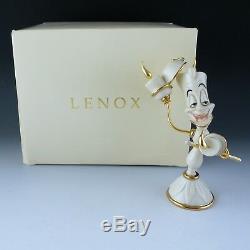 Lenox China LUMIERE Beauty and Beast Disney Showcase 5 1/4 Figurine is Mint