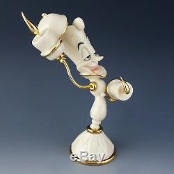 Lenox China LUMIERE Beauty and Beast Disney Showcase 5 1/4 Figurine is Mint