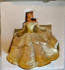Lenox Disney Beauty And The Beast Belle Figurine. Pre Owned. Box has