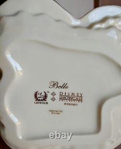 Lenox Disney Beauty And The Beast Belle Figurine. Pre Owned. Box has