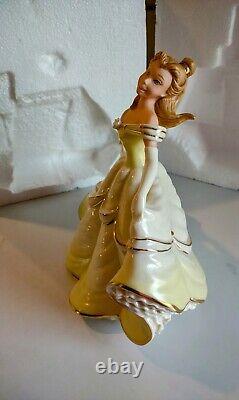 Lenox Disney Beauty And The Beast Belle Figurine. Pre Owned. Box has