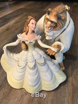 Lenox Disney Beauty And The Beast Love's Timeless Tale With Orig. Box And Coa