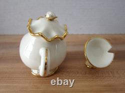 Lenox Disney Beauty And The Beast Mrs. Potts and Chip Figurine With Box COA