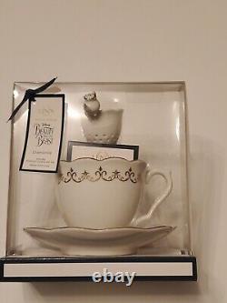 Lenox Disney Beauty And The Beast Time For Tea Mrs. Potts Teacup, Saucer Infuser