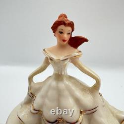 Lenox Disney Beauty & The Beast Beast & Belle Treasure Boxes/Trinket Boxes