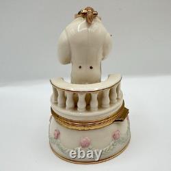 Lenox Disney Beauty & The Beast Beast & Belle Treasure Boxes/Trinket Boxes