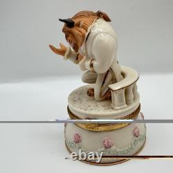 Lenox Disney Beauty & The Beast Beast & Belle Treasure Boxes/Trinket Boxes