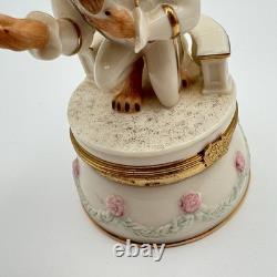 Lenox Disney Beauty & The Beast Beast & Belle Treasure Boxes/Trinket Boxes