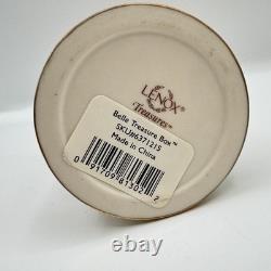 Lenox Disney Beauty & The Beast Beast & Belle Treasure Boxes/Trinket Boxes