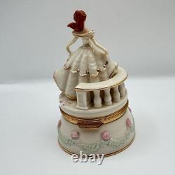 Lenox Disney Beauty & The Beast Beast & Belle Treasure Boxes/Trinket Boxes