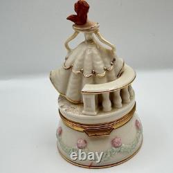 Lenox Disney Beauty & The Beast Beast & Belle Treasure Boxes/Trinket Boxes