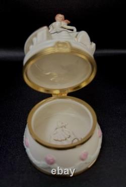 Lenox Disney Beauty and Beast Trinket Box SET Jewelry Holder (Mint in Box)