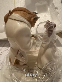 Lenox Disney Beauty and The Beast Belle's Wedding Dreams Cake Topper COA New